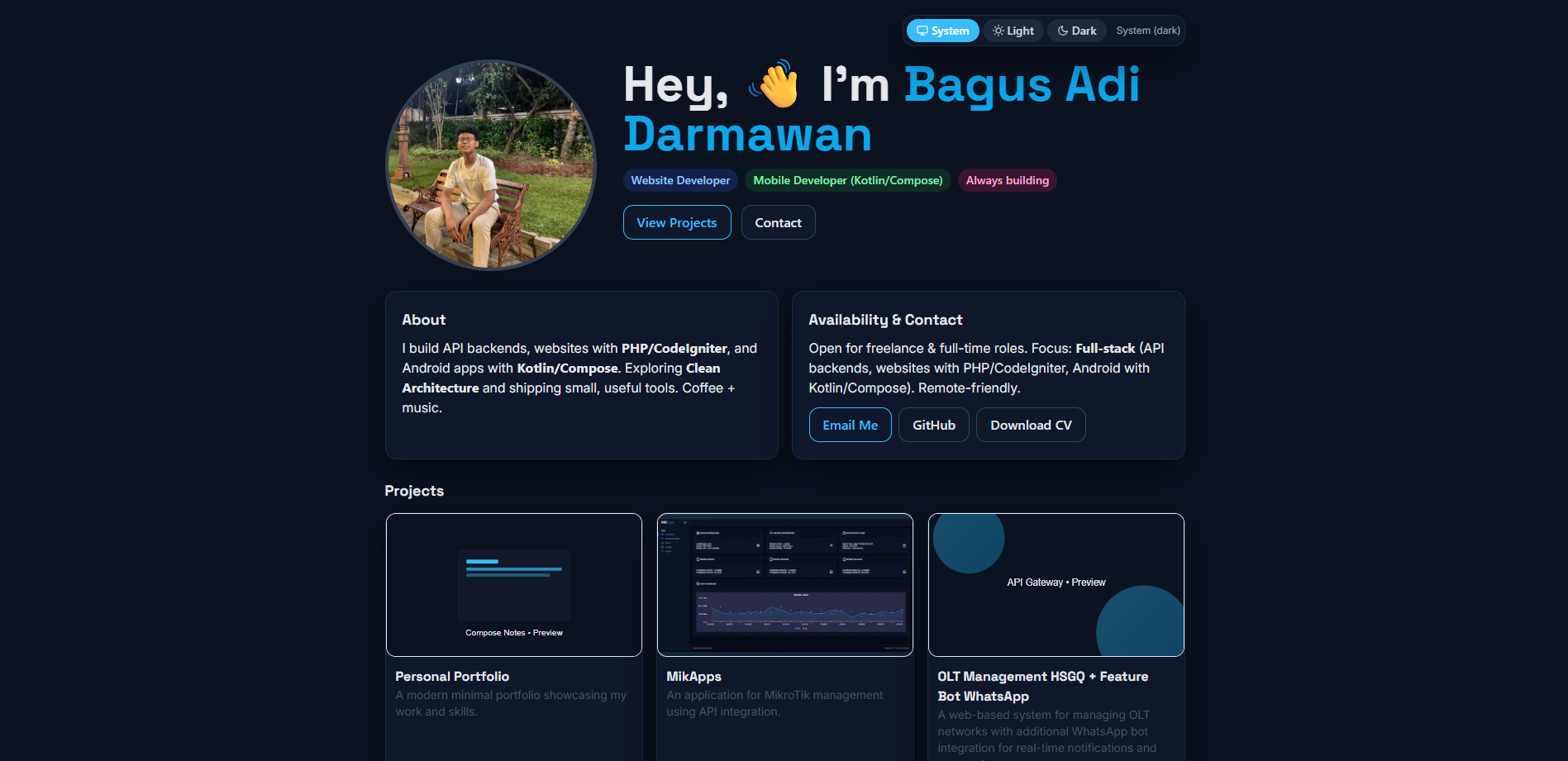 Personal Portfolio